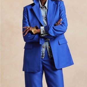 Banana Republic Lido Sculpted Wool Blazer, Size 4